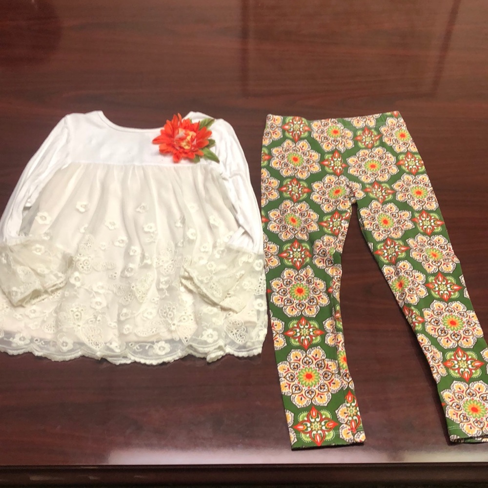 Girls pants set